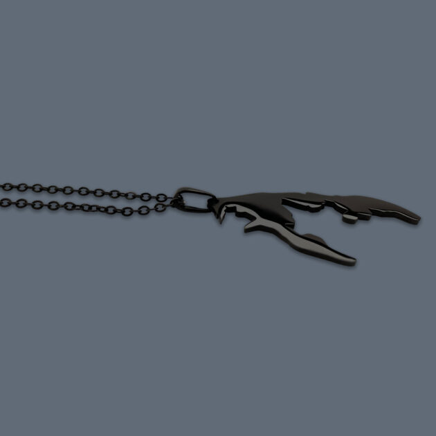 DEXURY® Eelam Necklace BLACK SHINY - Image 3