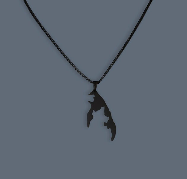 DEXURY® Eelam Necklace MATT BLACK - Image 2